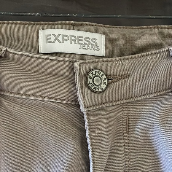 Express Jeans Tan color - Picture 4 of 5